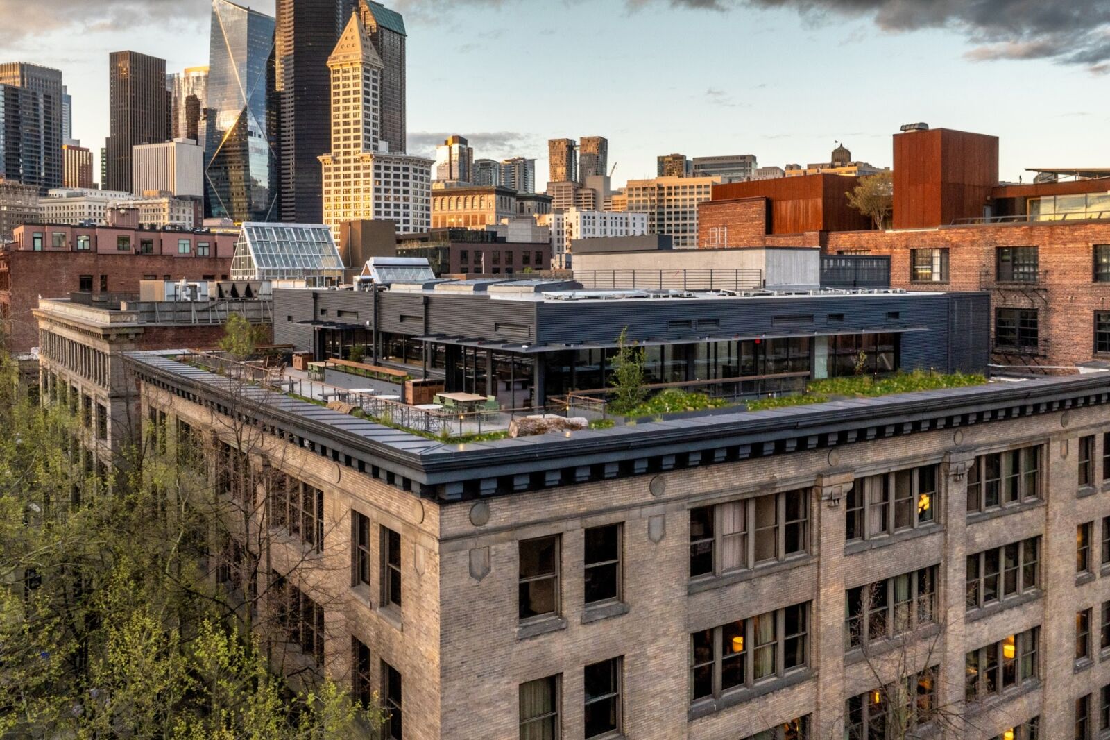 Rendering for Populus Seattle new hotel 2025