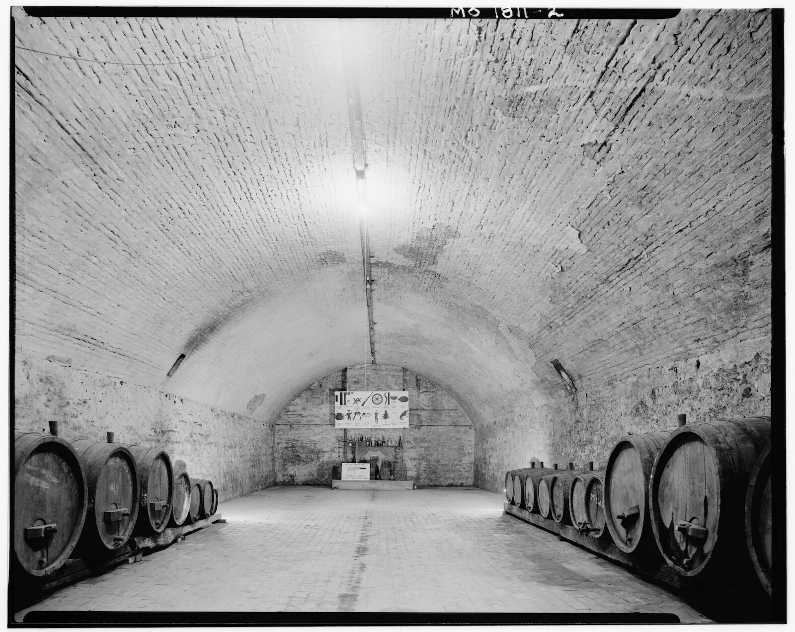 augusta, missouri wine country - historical cellar