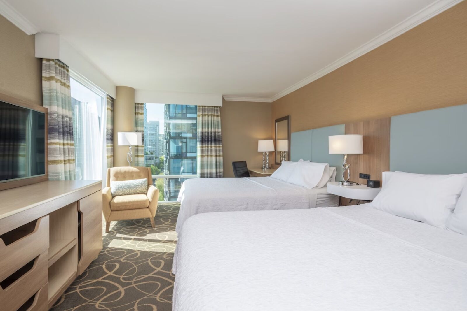 Vancouver world cup hotels - hampton inn 