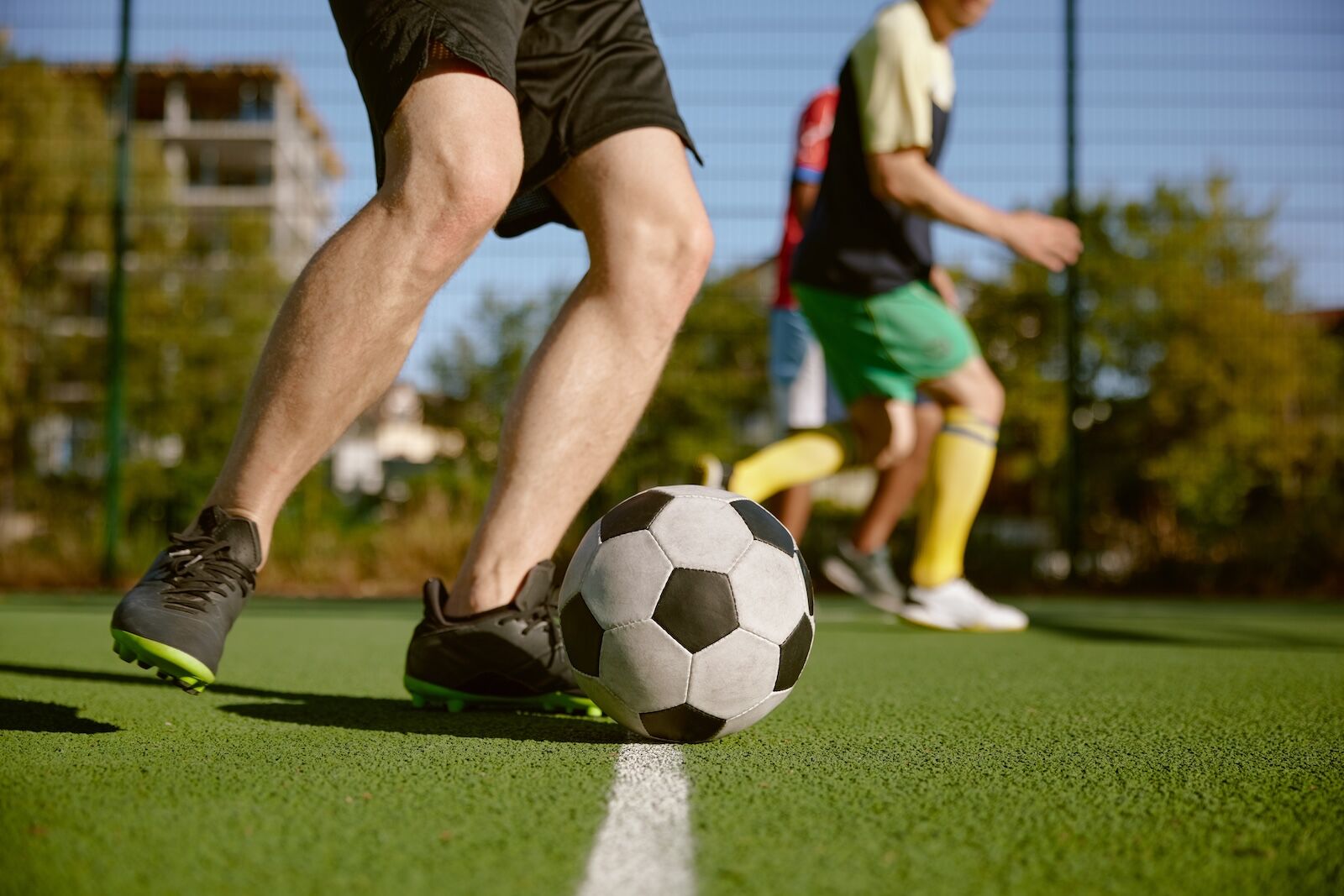 miami world cup - soccer close up