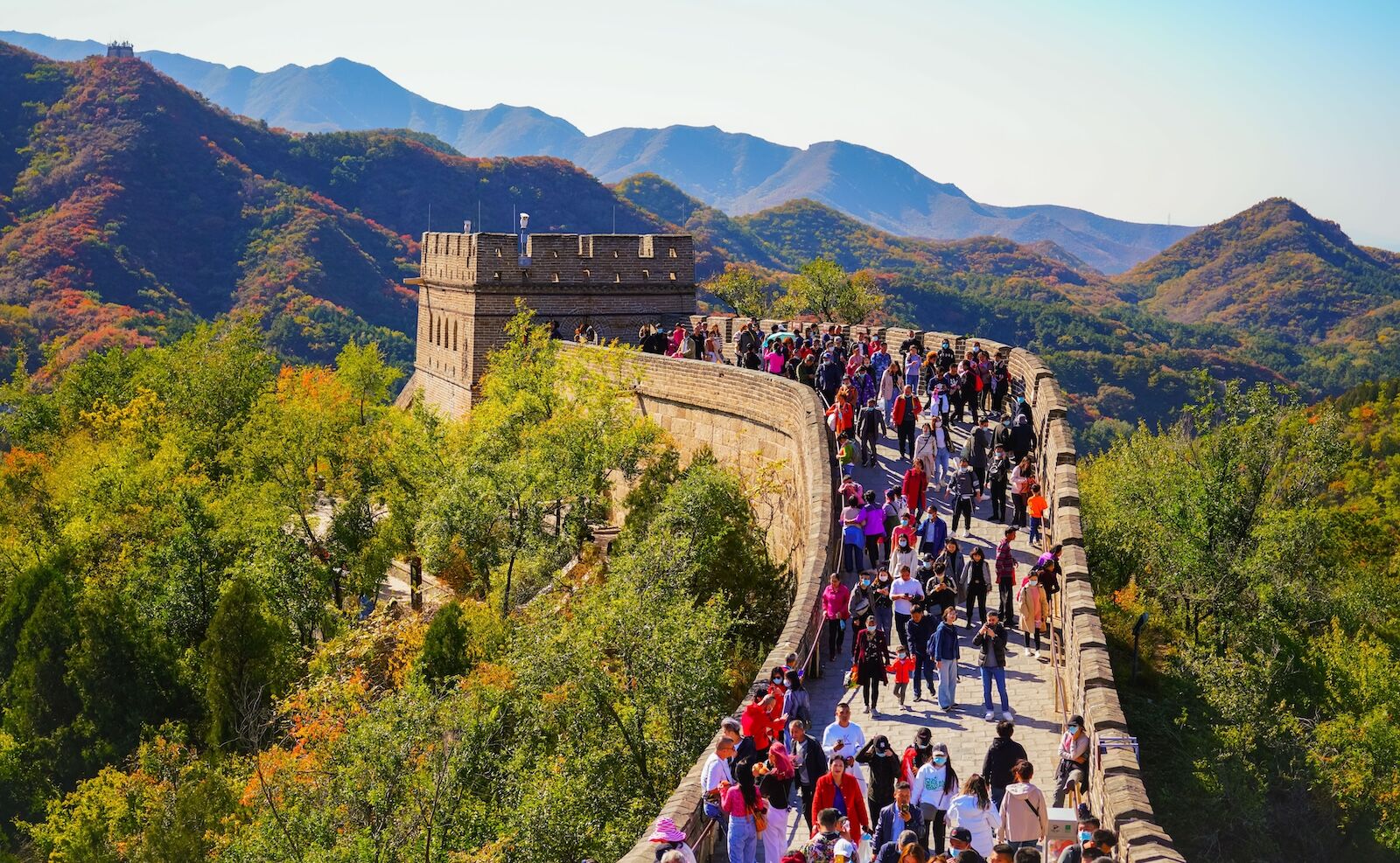 badaling great wall of china section
