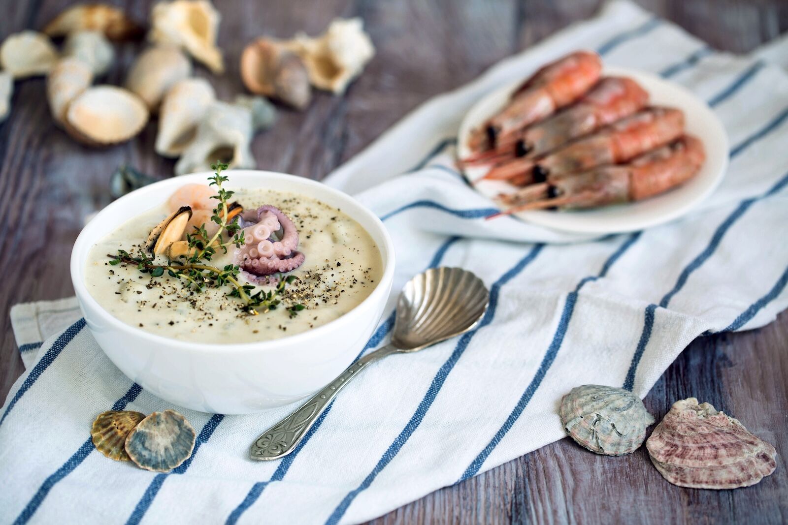 world cup food - boston clam chowder