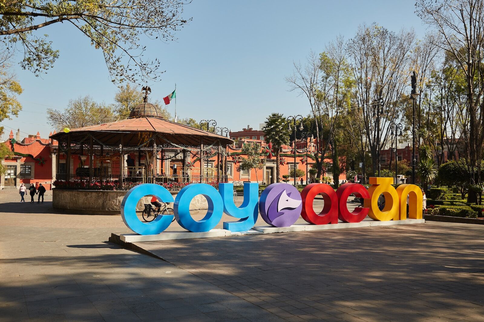 coyoacan sign in mexico city
