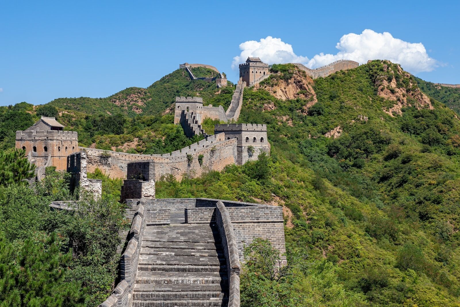 great wall of china section