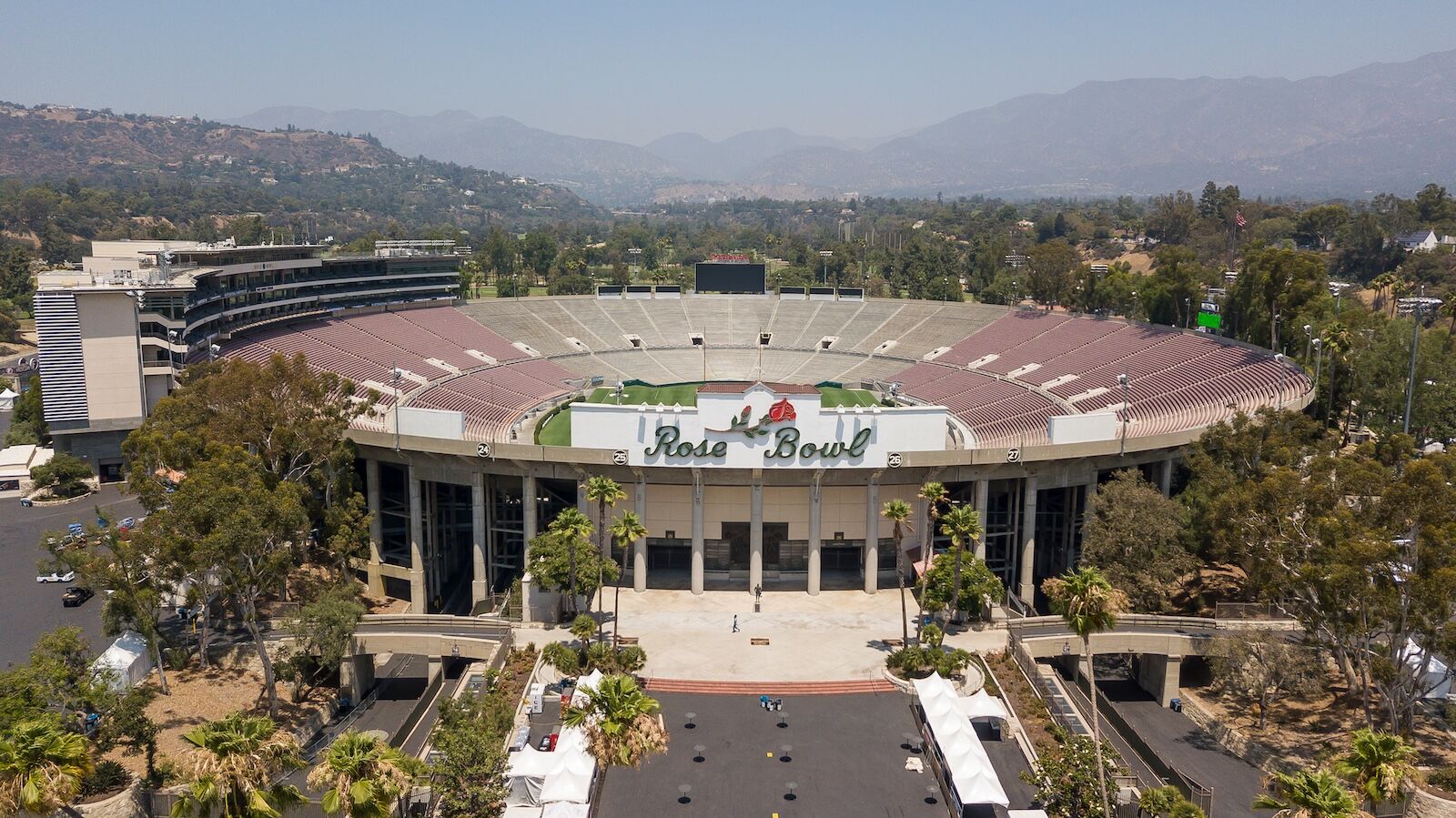 LA world cup games - the rose bowl