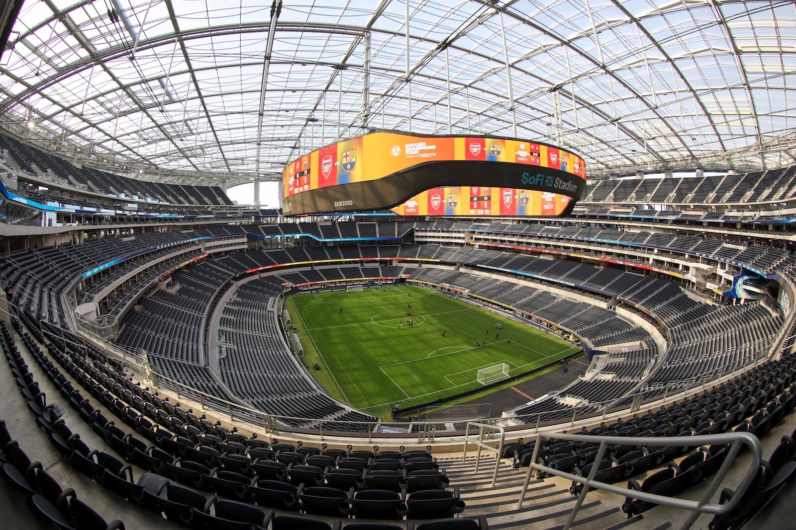 sofi stadium in LA