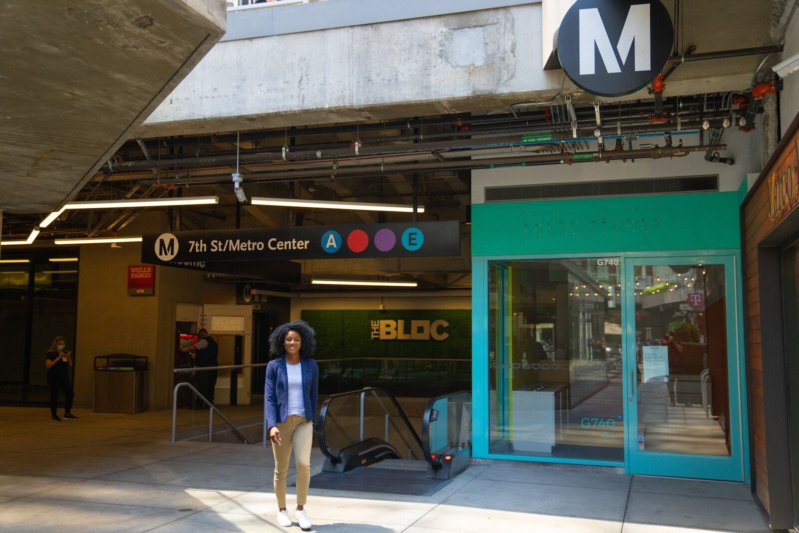 LA world cup guide  - LA metro station