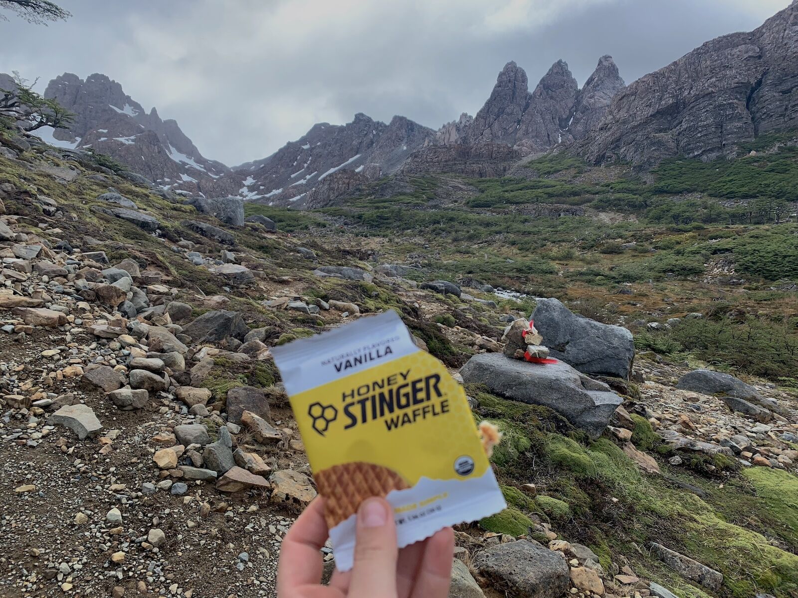 stay warm while camping - dinner snack