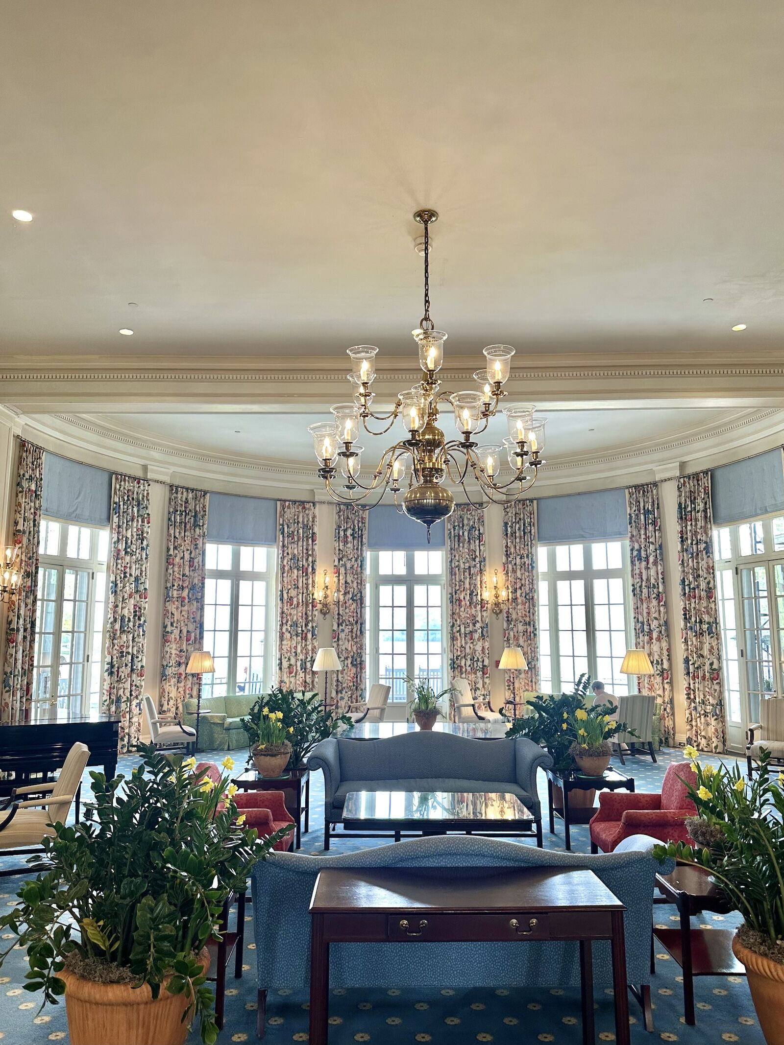 lobby at otesaga resort hotel