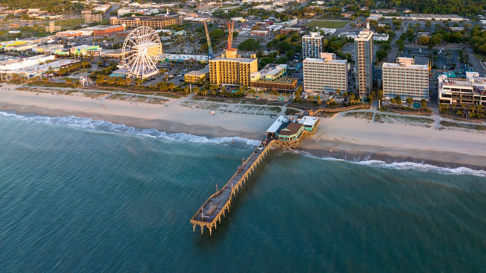 popular beach destinations in the us - myrtle