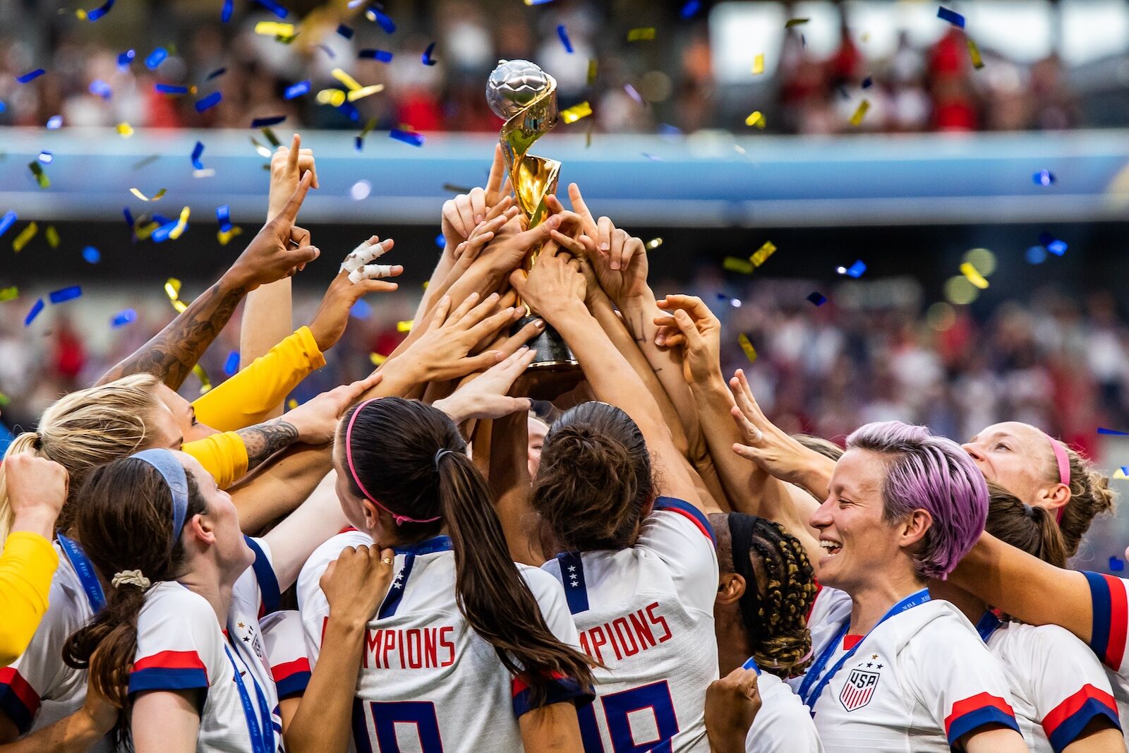 2019's winners: Team USA - world cup vs club world cup