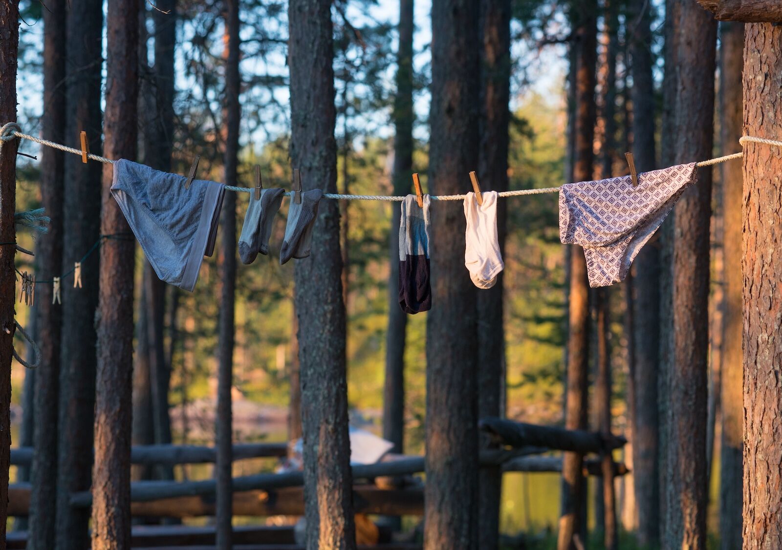 how to stay warm while camping - clothing on line