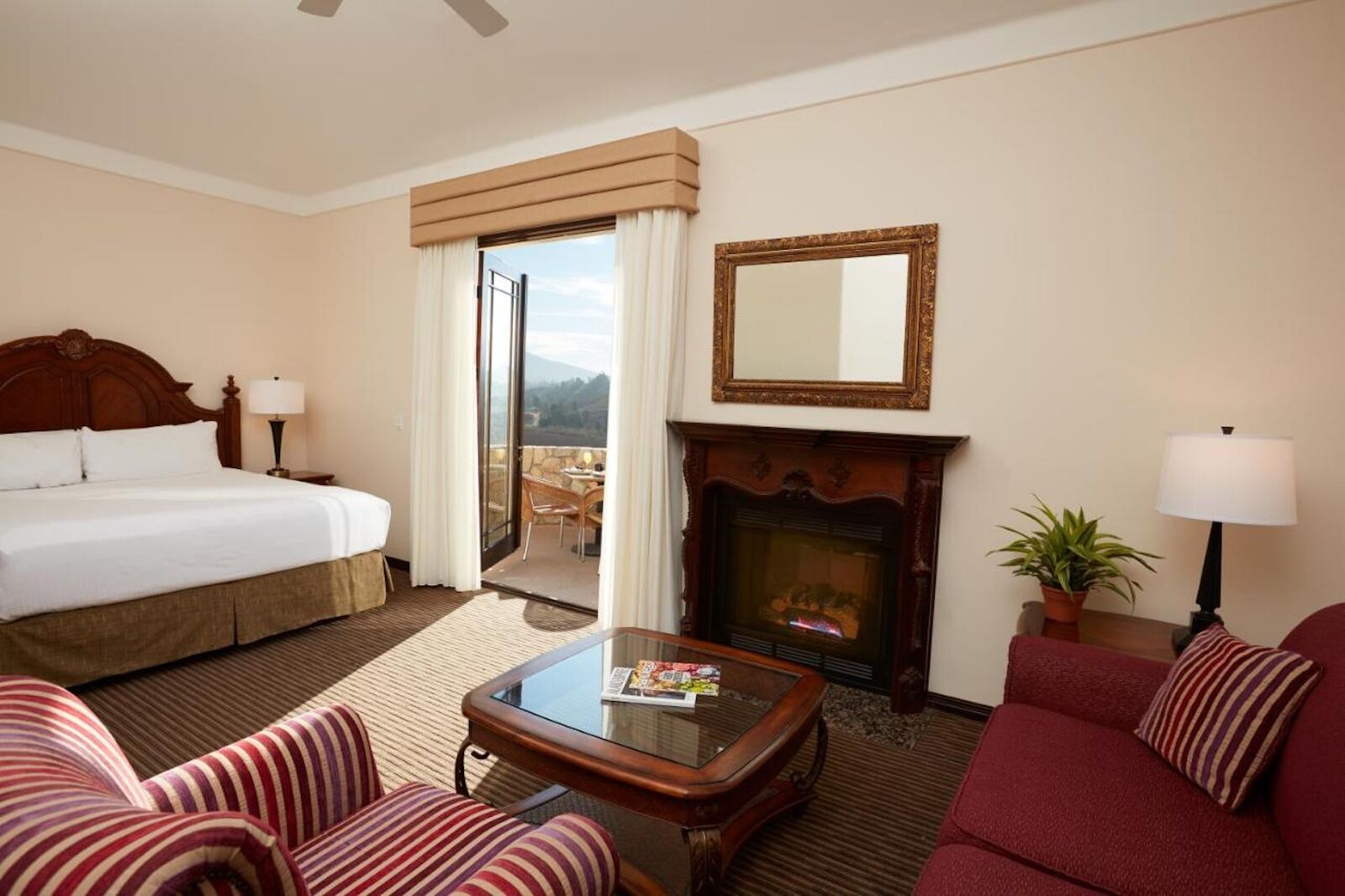 room at south coast winery
