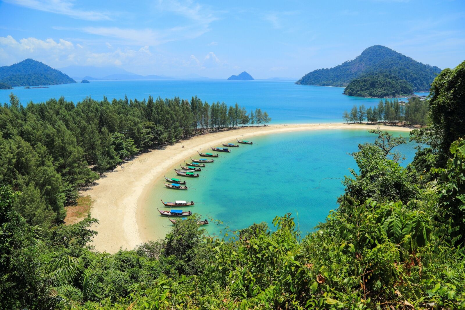 thailand free flights - beach in ranong