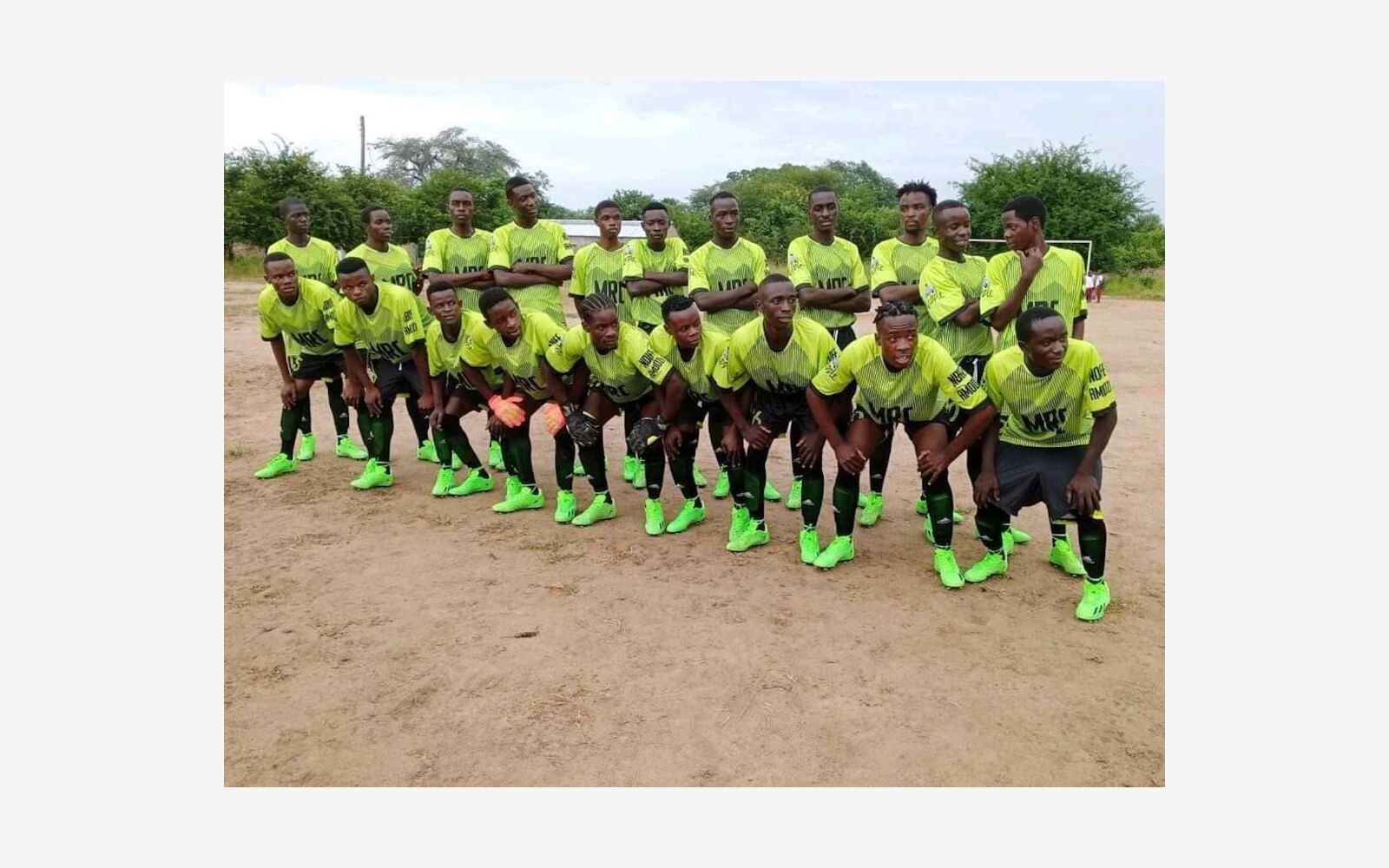 zambia soccer - recent team shot 