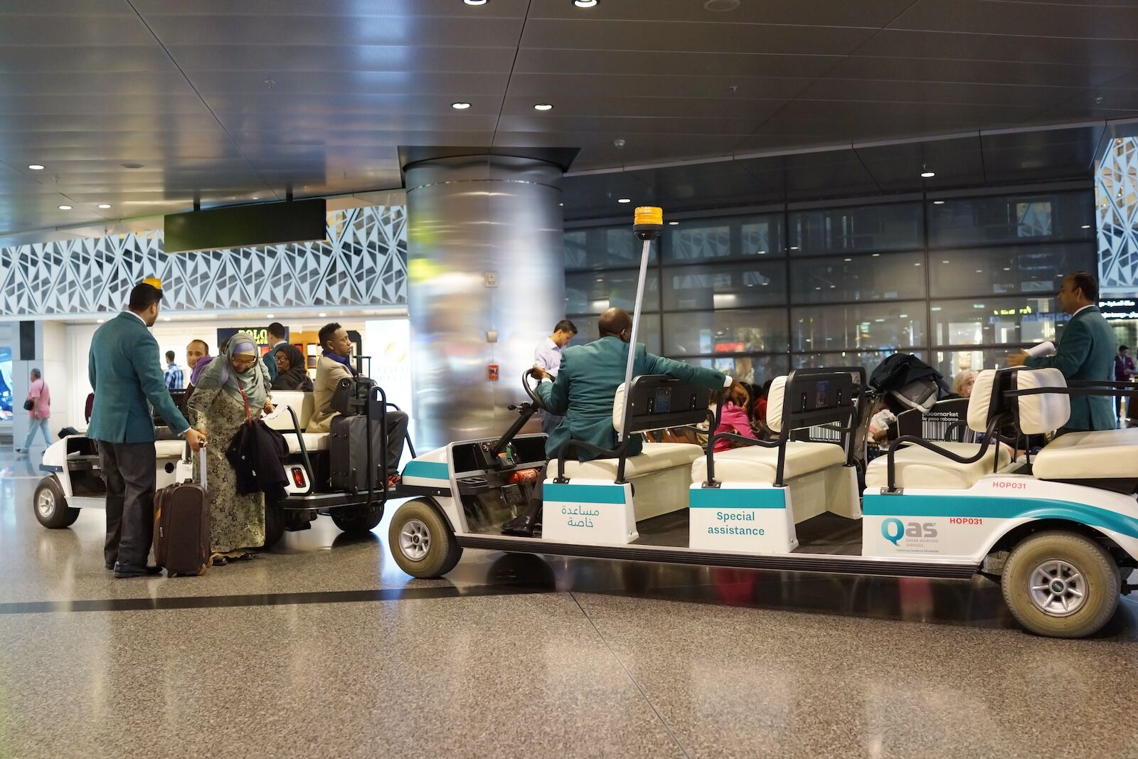 airport cart for disabled travelers
