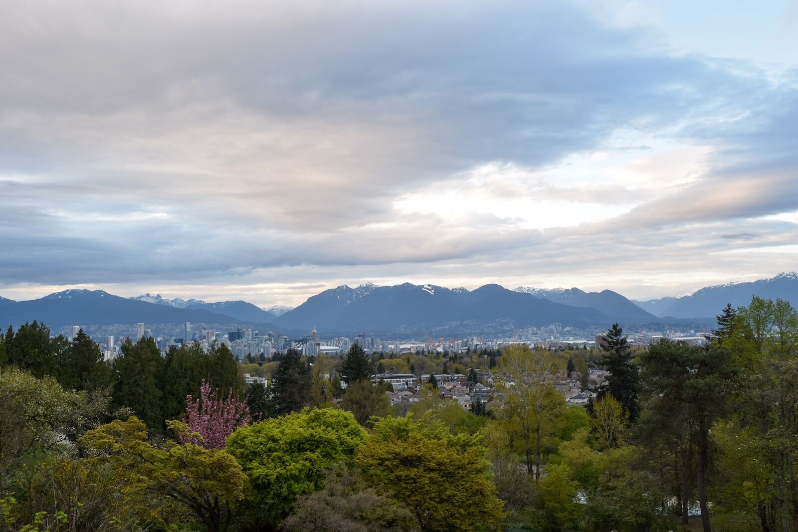 canada world cup games - vancouver skyscape