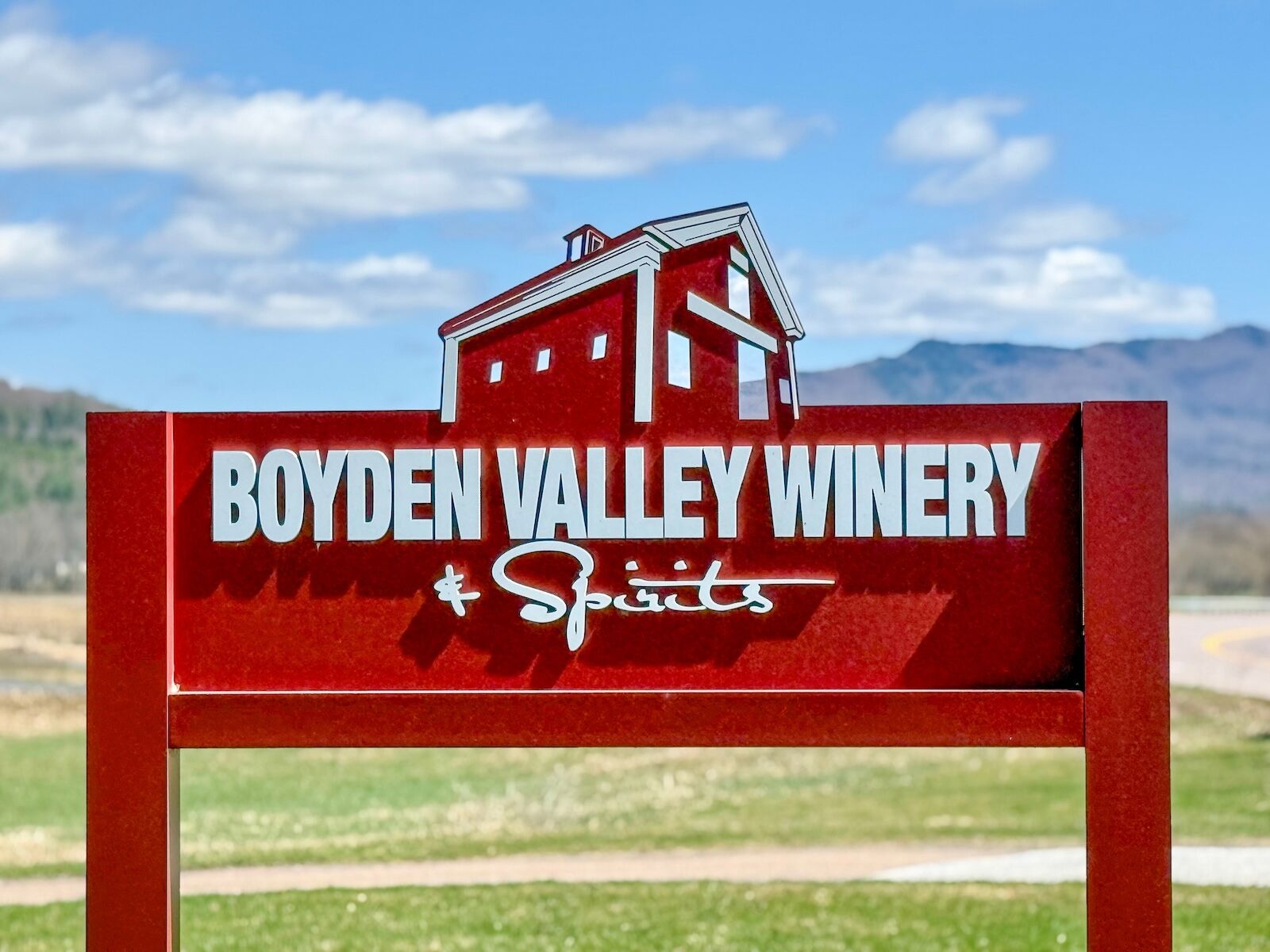 vermont wine sign