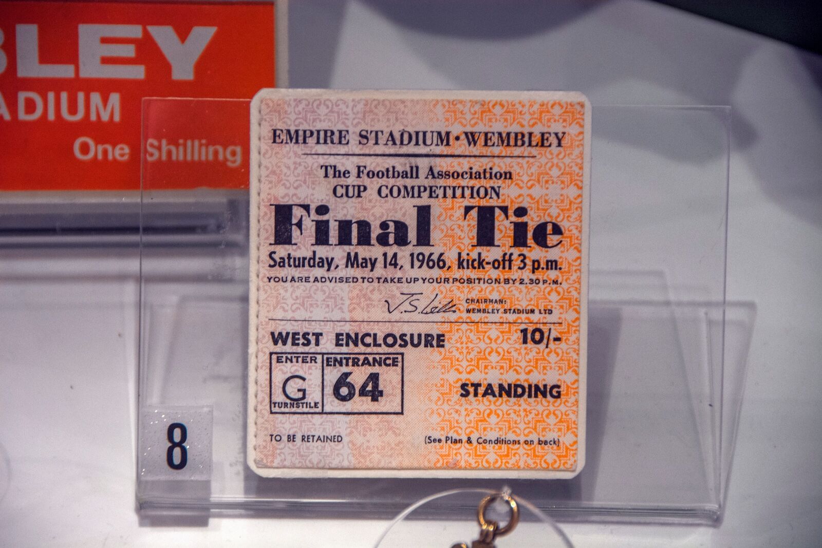 how to get world cup tickets - 1966 framed ticket