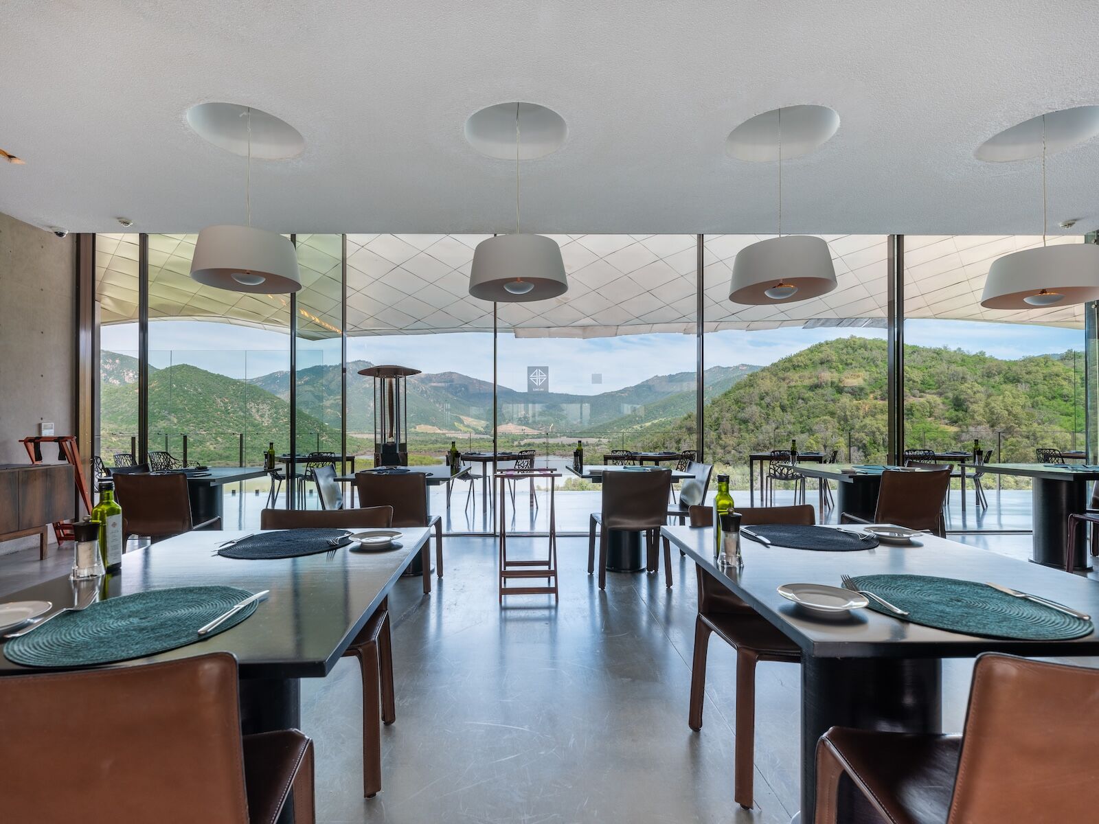 restaurant at vik chile hotel and winery