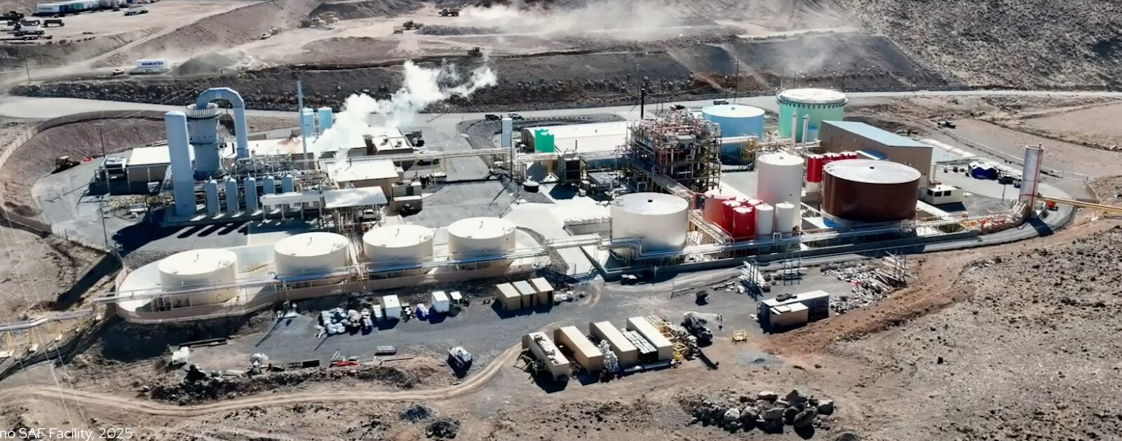 xcf global SAF production facility in Reno