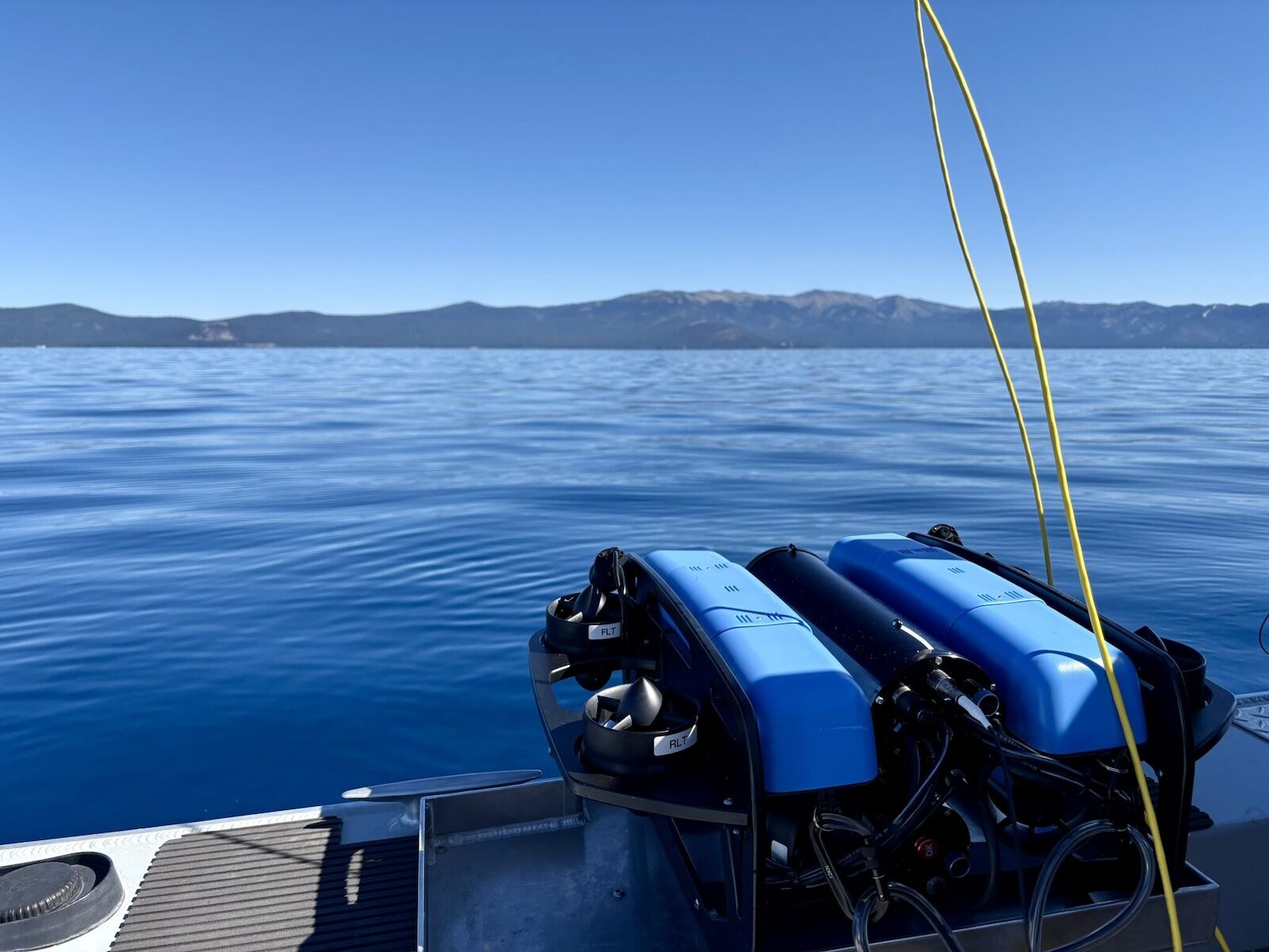 bottom of lake tahoe - deep emerald rover