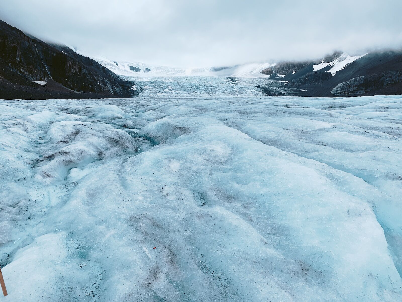 athabasca glacier in 2019