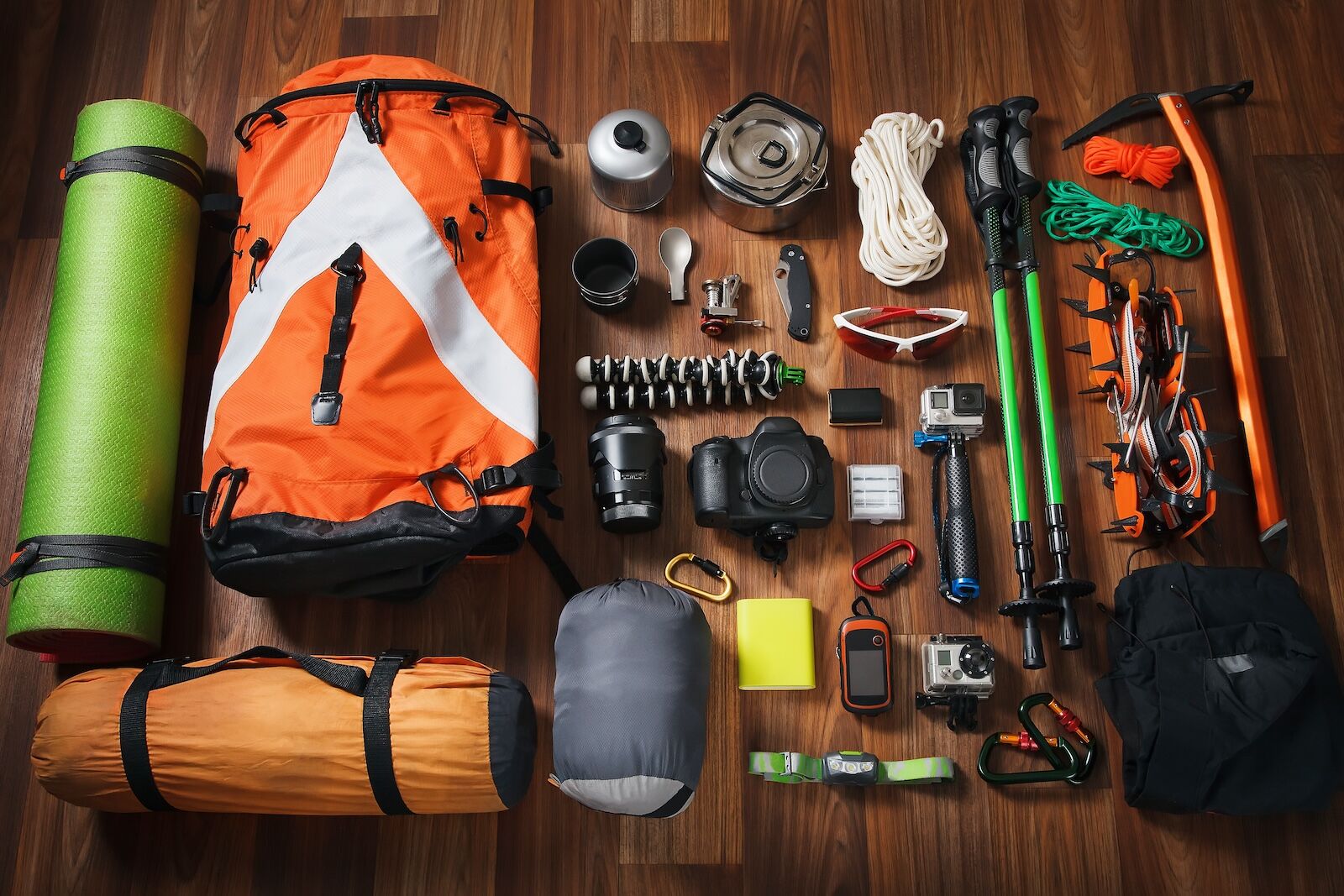 mountaineering gear