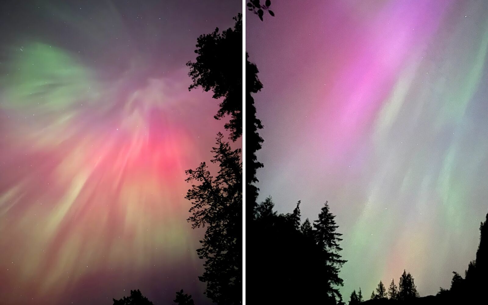 2025 northern lights -2025 aurora year - squamish aurora in 2024