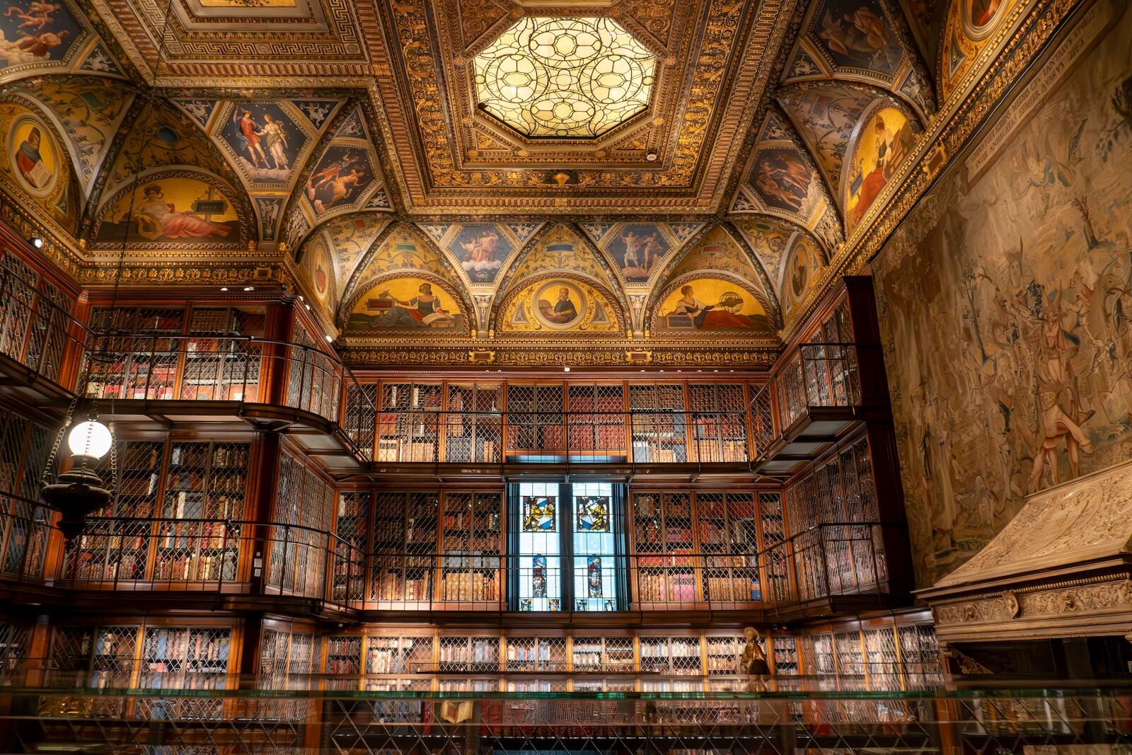 morgan library rare book room