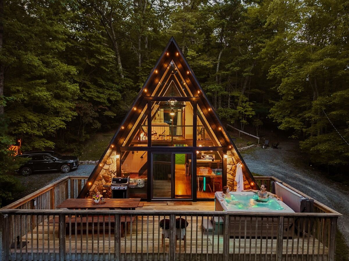 This Appalachian A-Frame Is Your Mountain Escape Near Boone, North Carolina