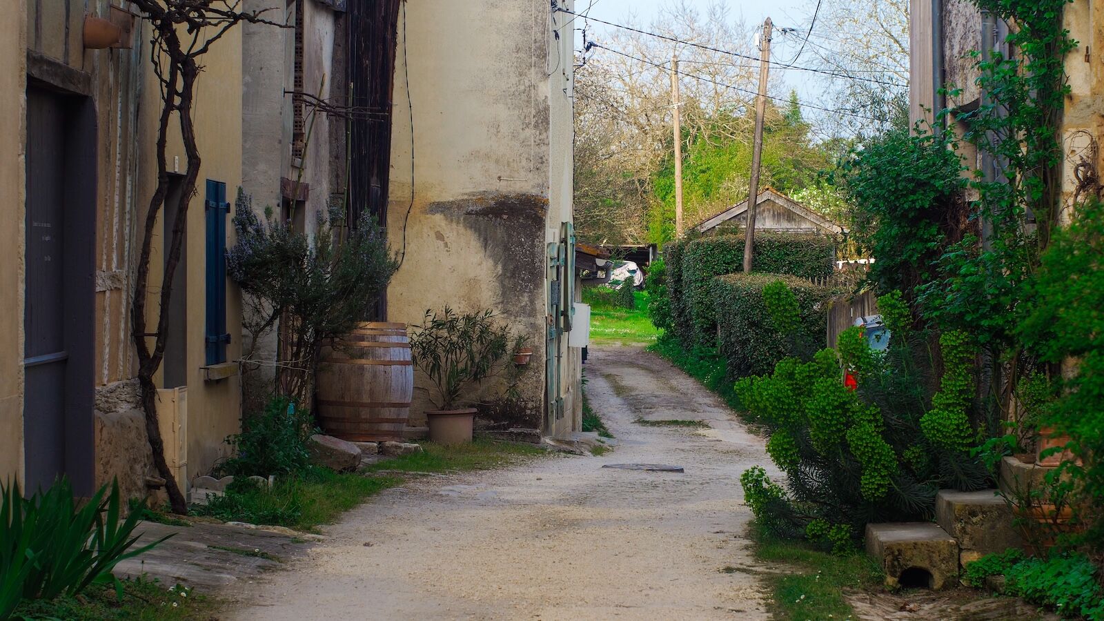Labastide of Armagnac town, south west of France
