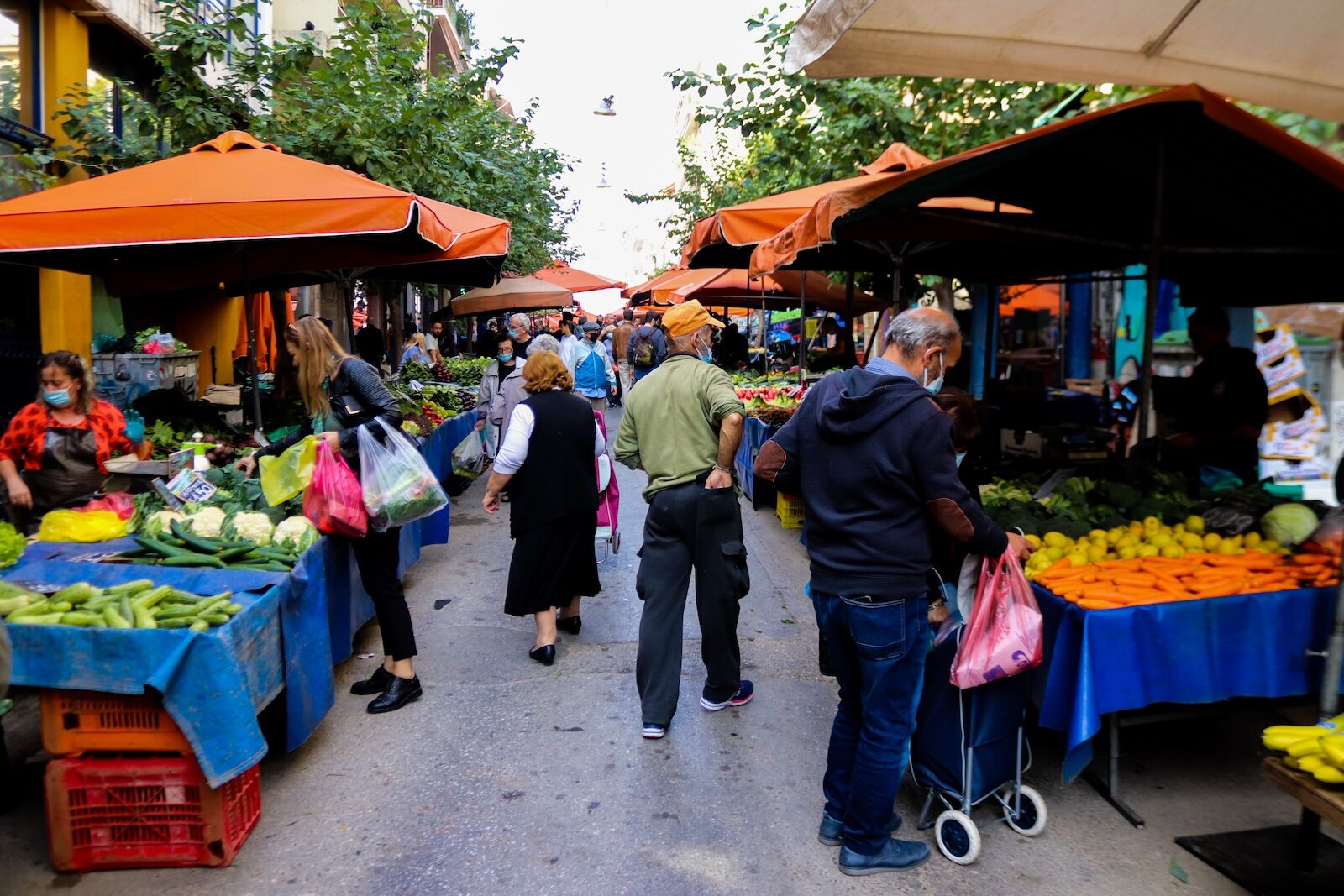 Central Market Athens Outdoor Market