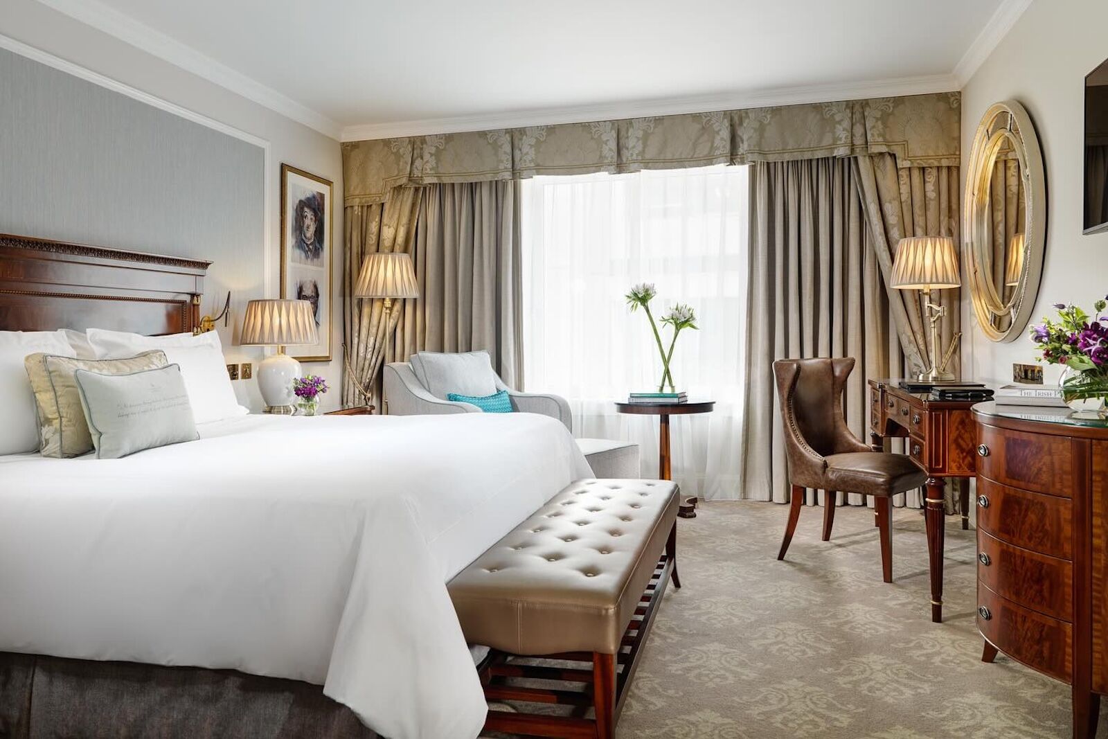 The rooms at The Shelbourne in Dublin