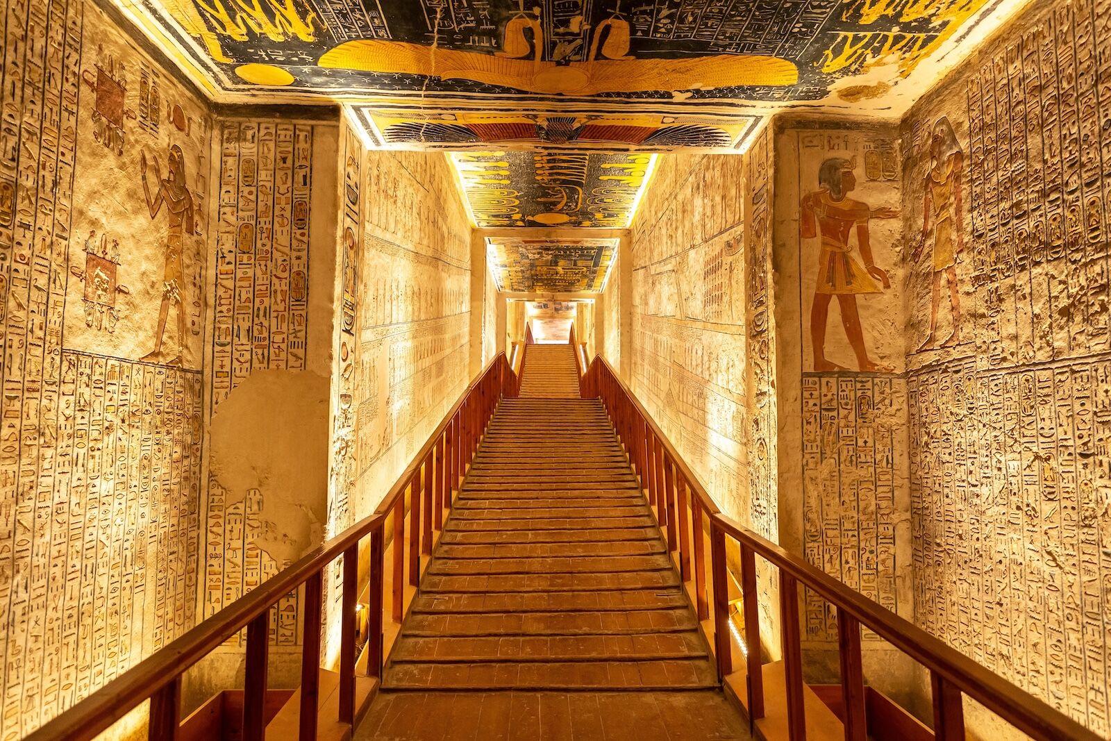 new flights to egypt - ramses tomb