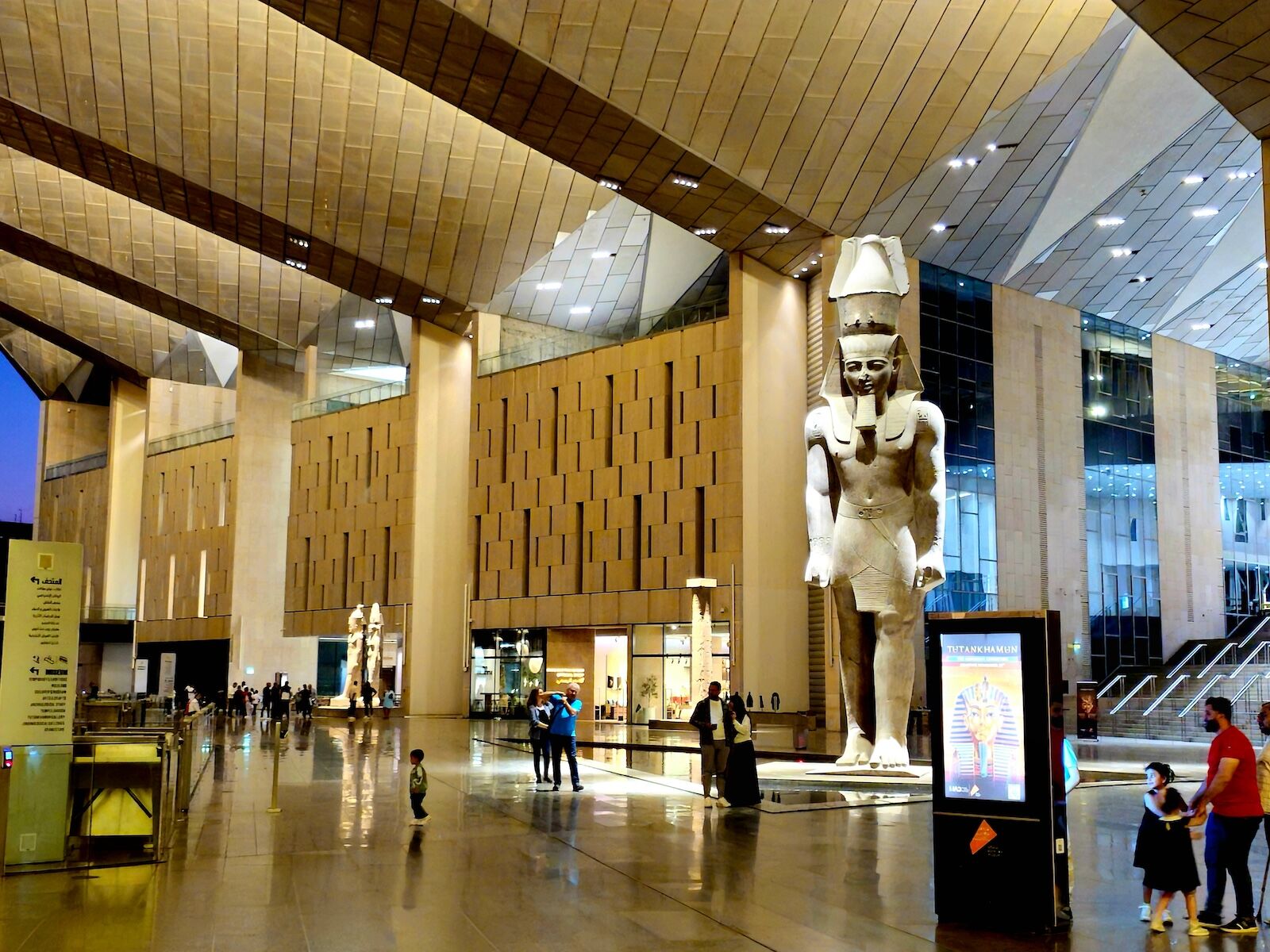 new flights to egypt  - grand egyptian museum