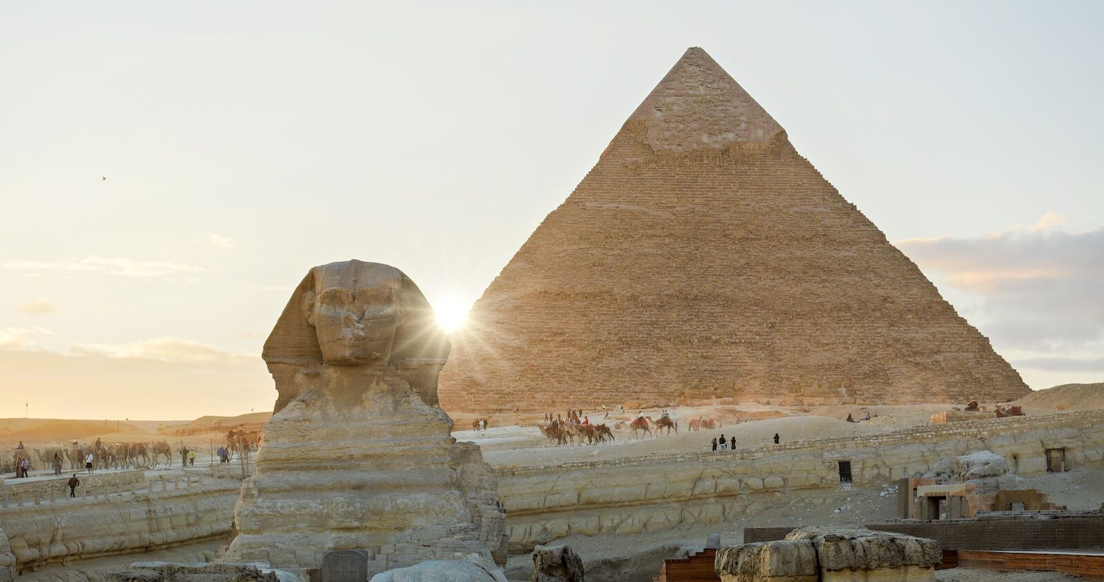 new flights to egypt - sphinx