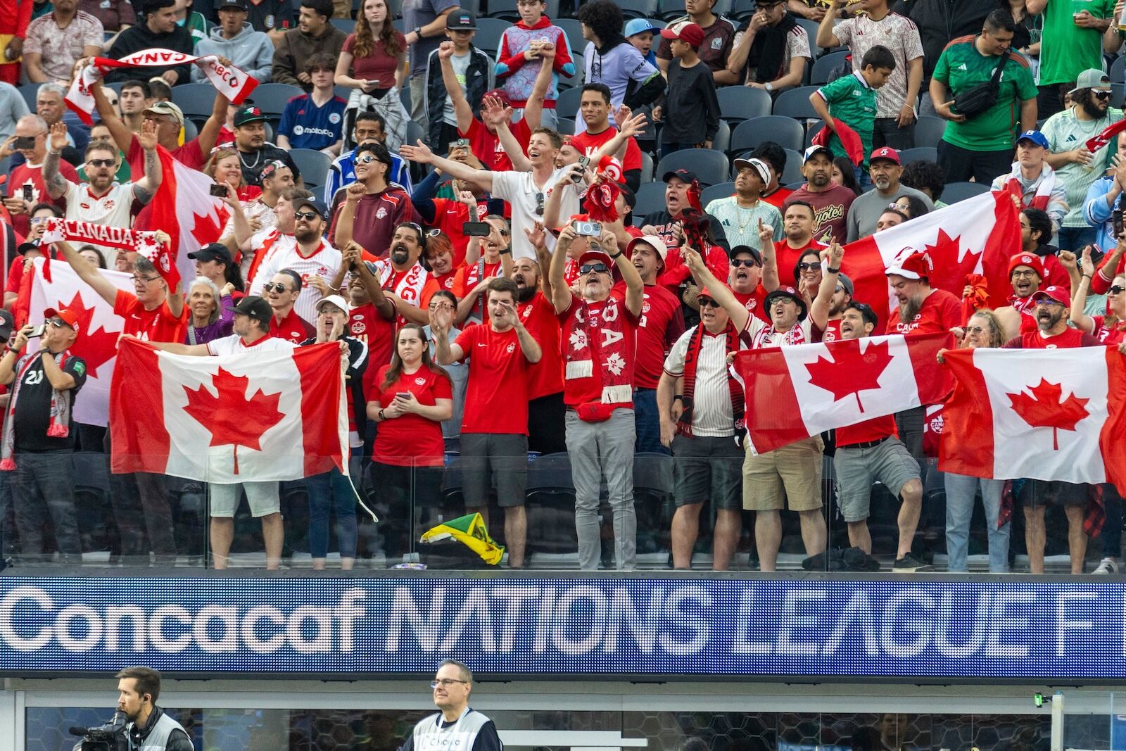 canada expat fan club cheering in the us