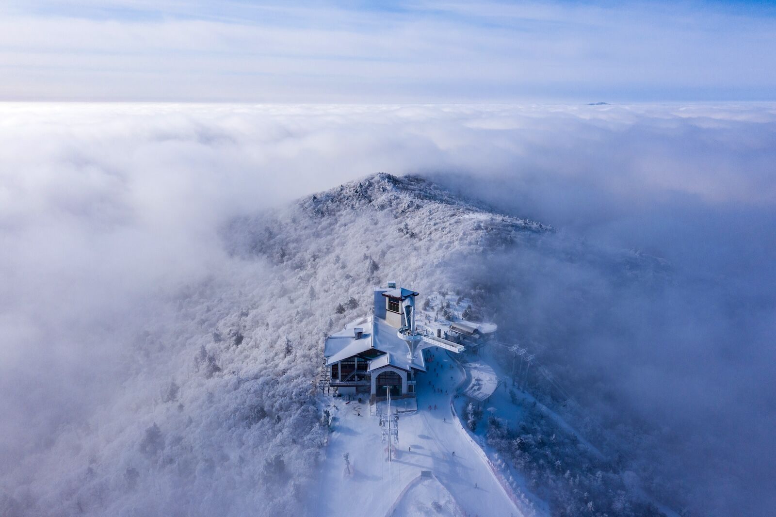 ikon pass asia  - summit of mount yongpyong