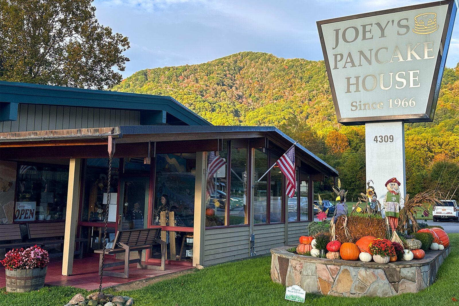 great smoky mountains fall