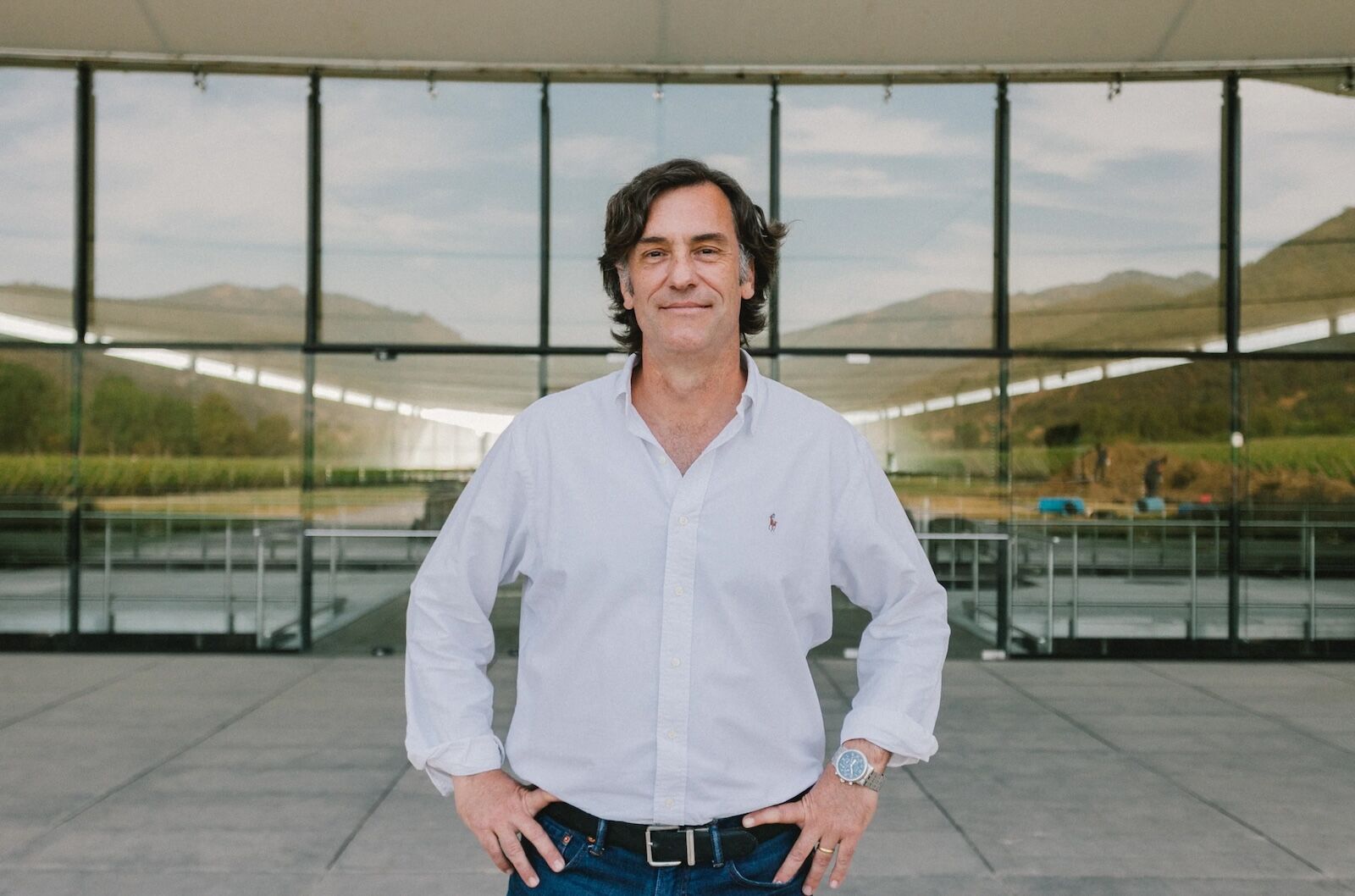 cristian vallejo at vik winery