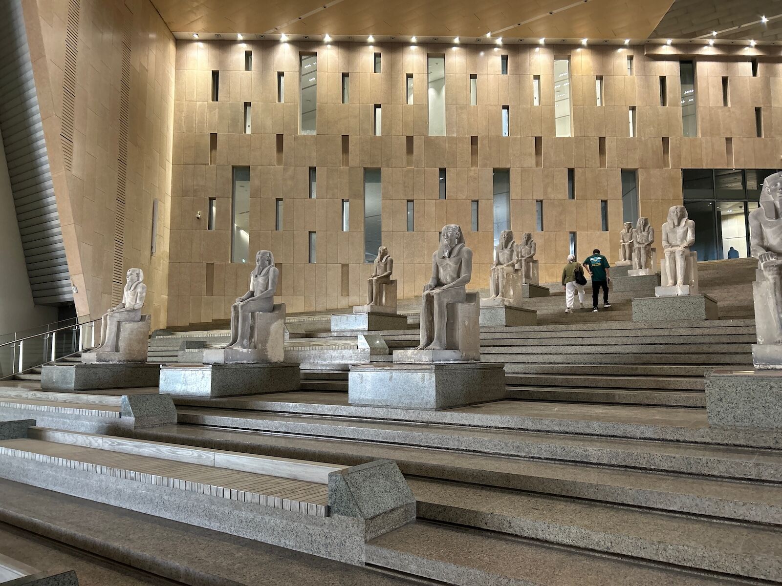Artefacts inside the newly opened Grand Egyptian Museum. Giza, Egypt. October 28th 2024