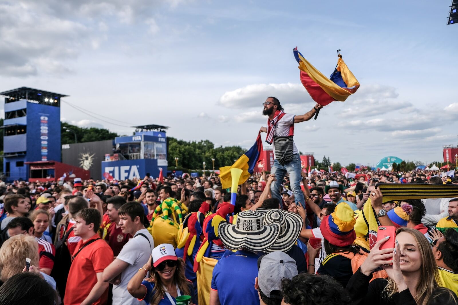 fans at FIFA FanFest