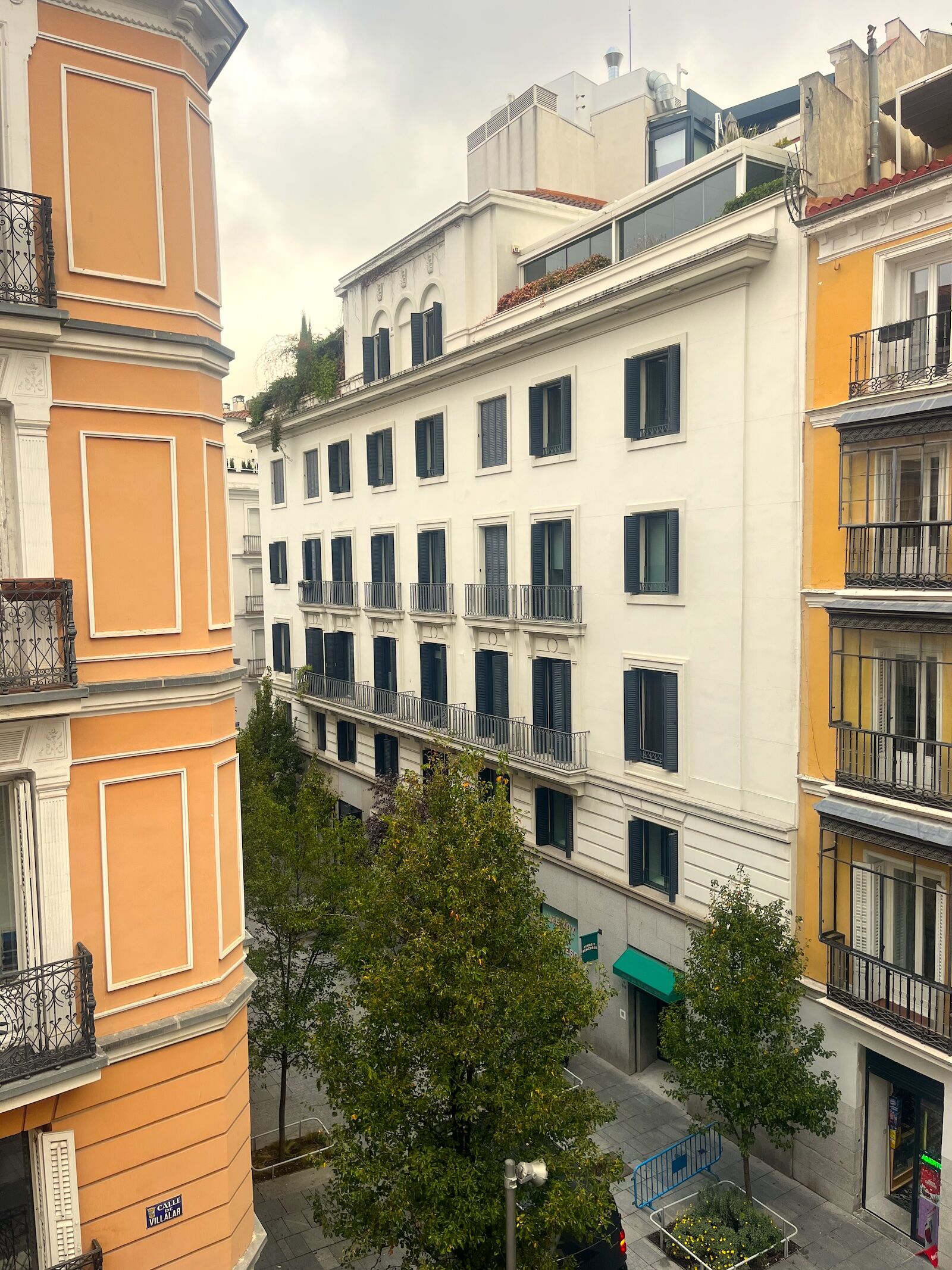 view of madrid's neoclassical architecture from AC Hotel Recoletos