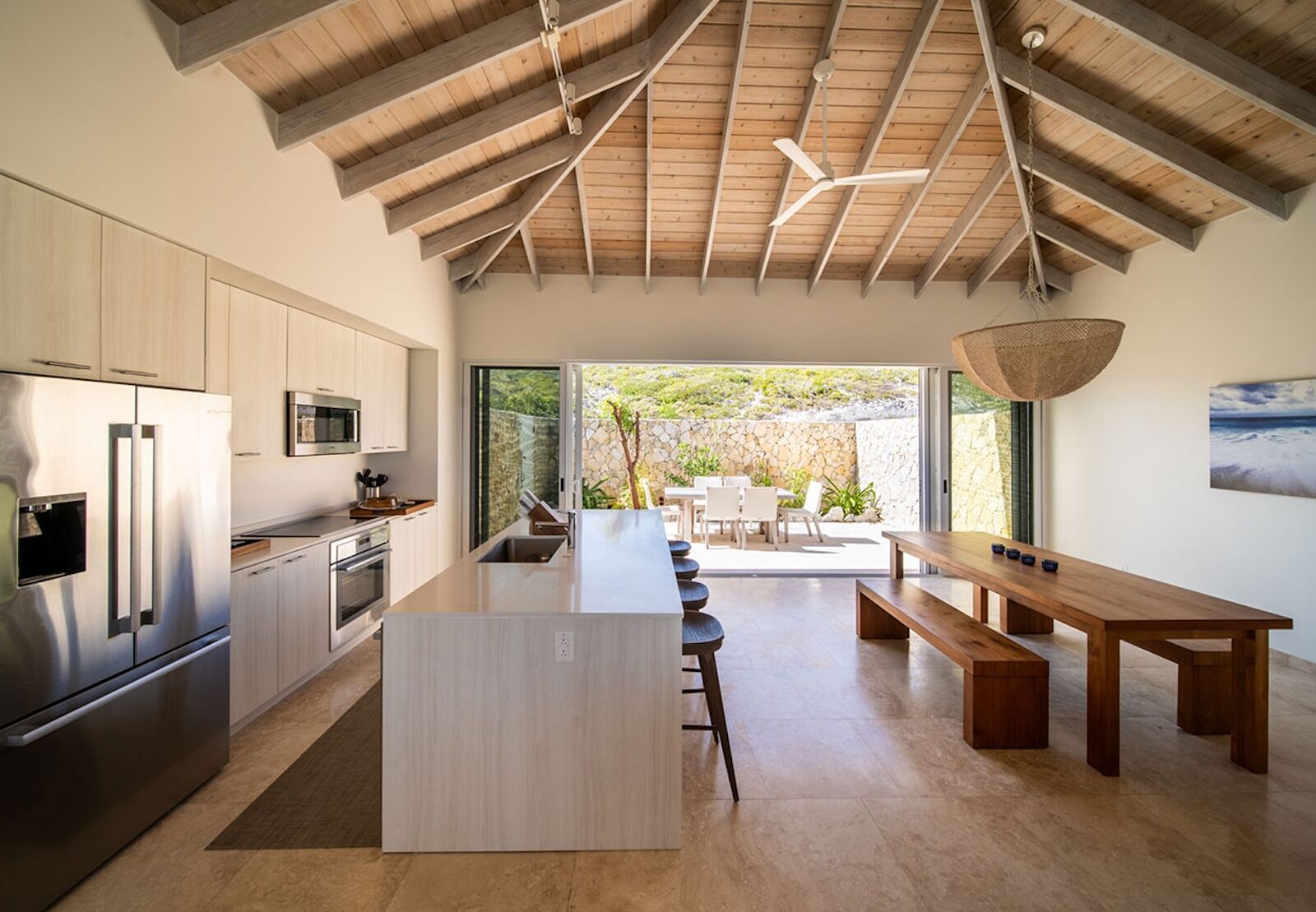 villa interior at sailrock south caicos