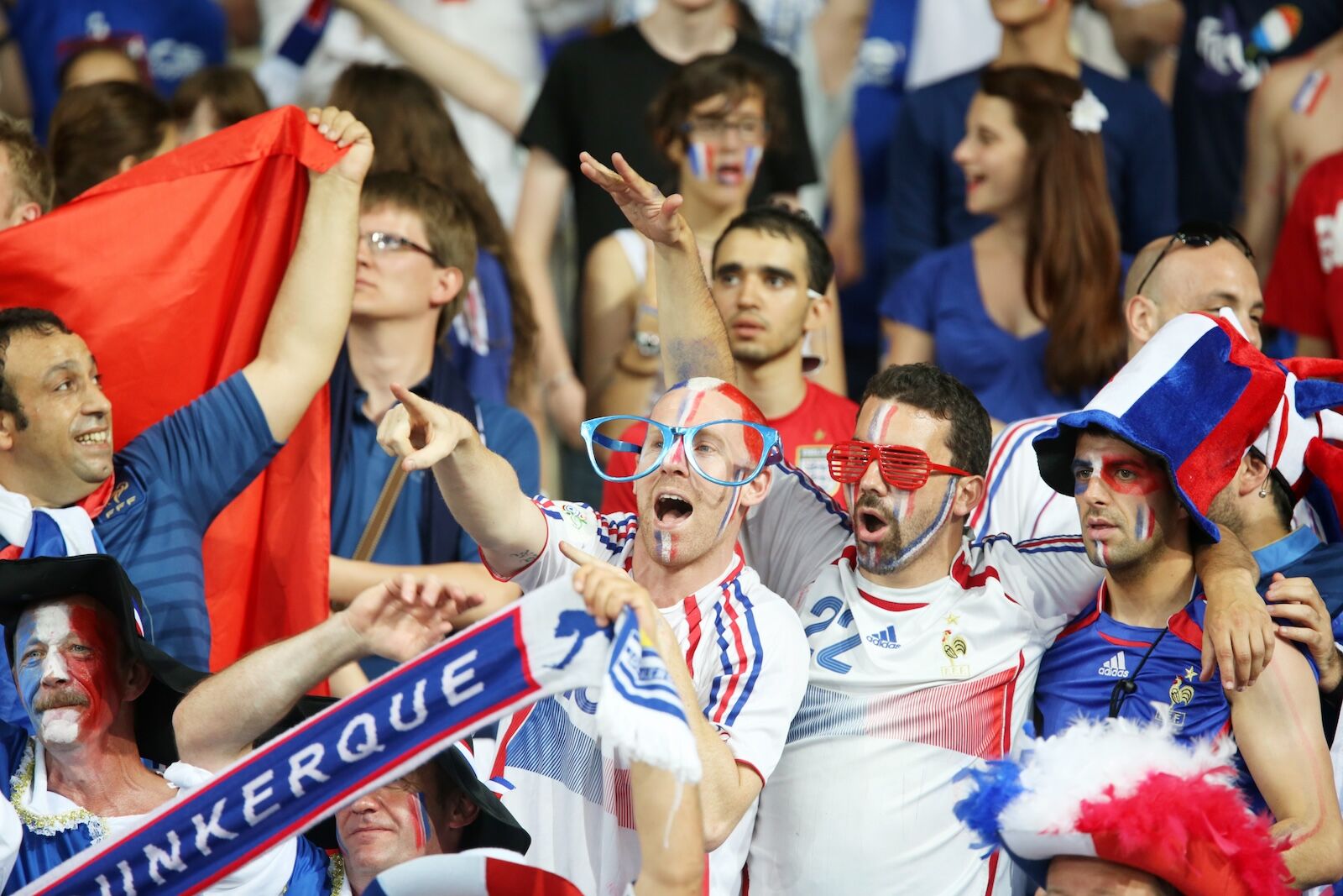 world cup supporters tickets - french fans