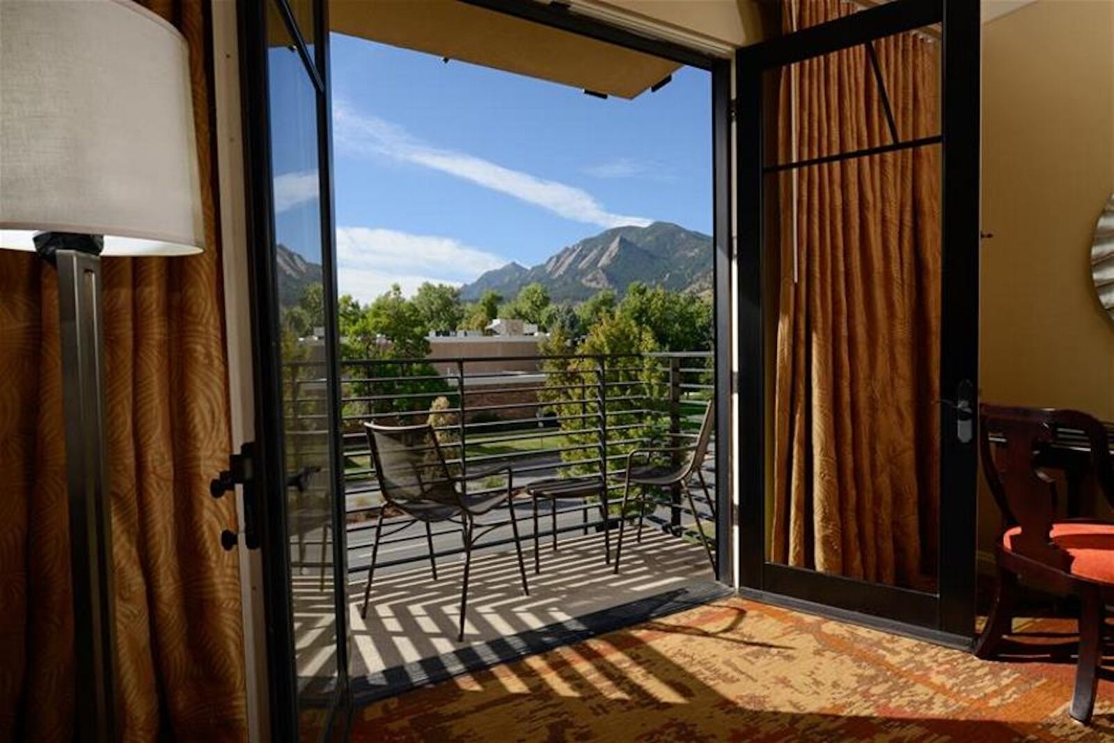 mountain view room with balcony at st. julien hotel & spa