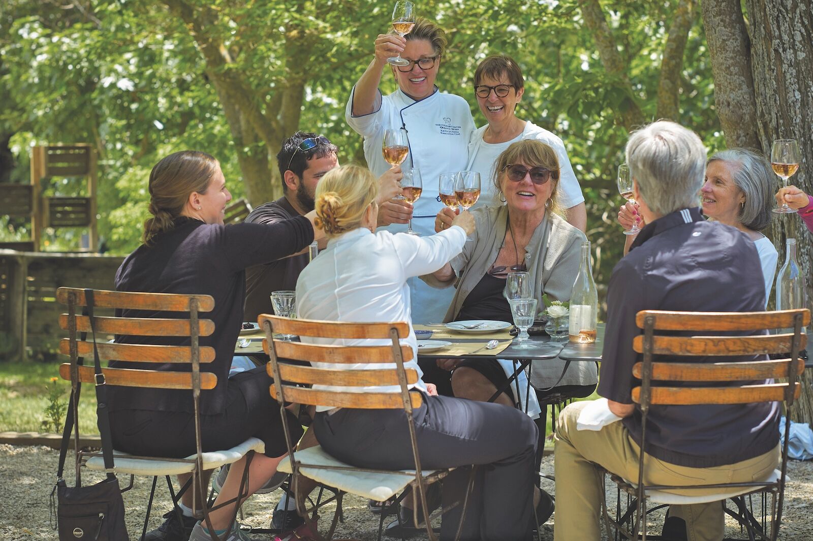 adult only cruise line oceania - tasting experience on shore