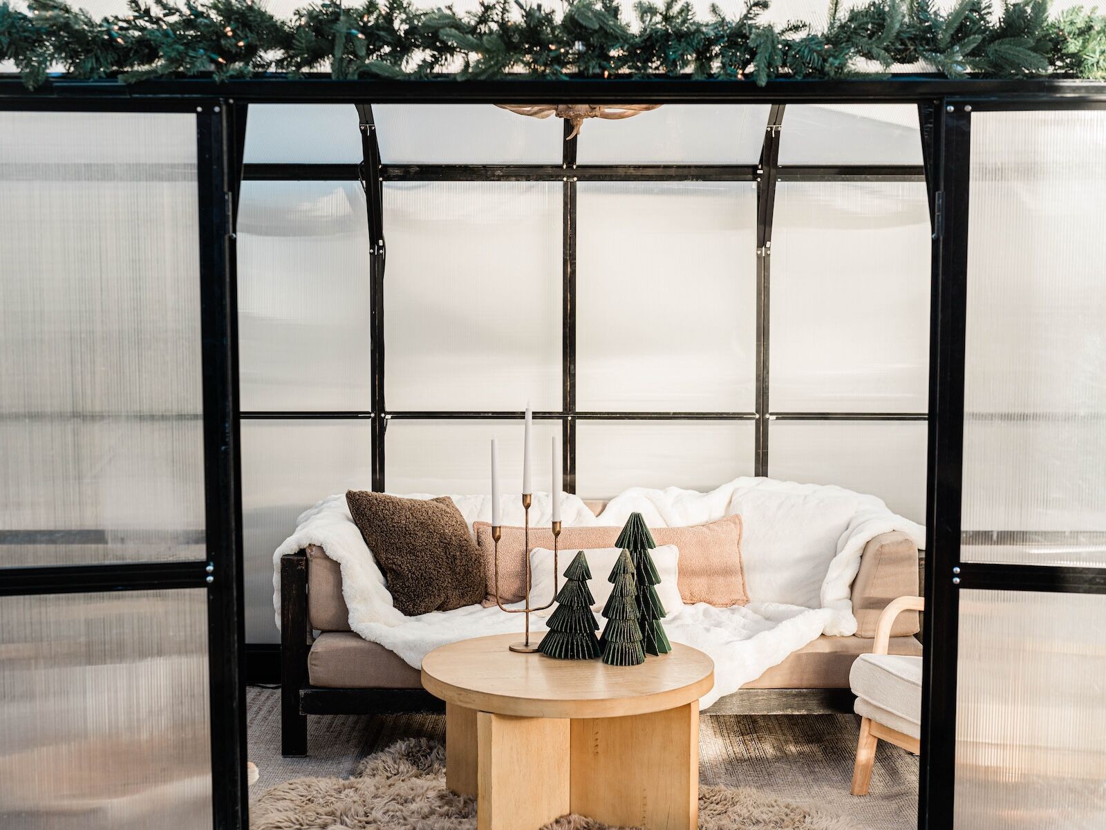 winterhaus seating area at The Junto