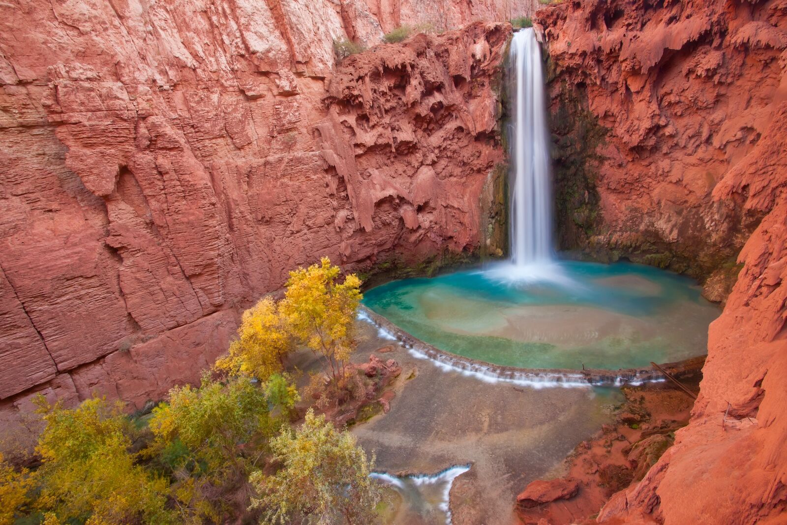 havasu falls permit change  - mooney falls
